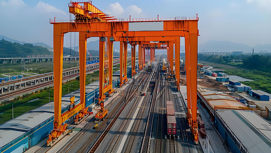 Metro Construction Track Hoisting